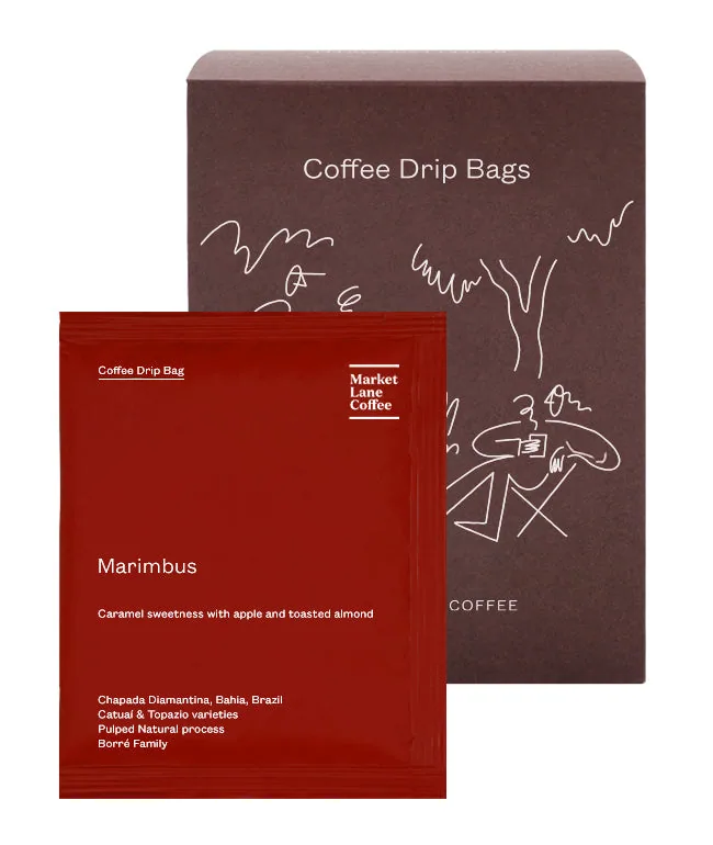 coffee drip bags – marimbus - brazil coffee by market lane coffee