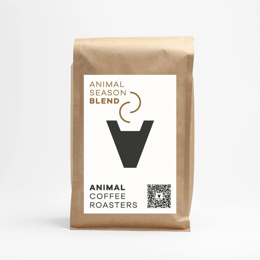 animal season blend expresso coffee by animal coffee roasters - café de especialidad - specialty coffee