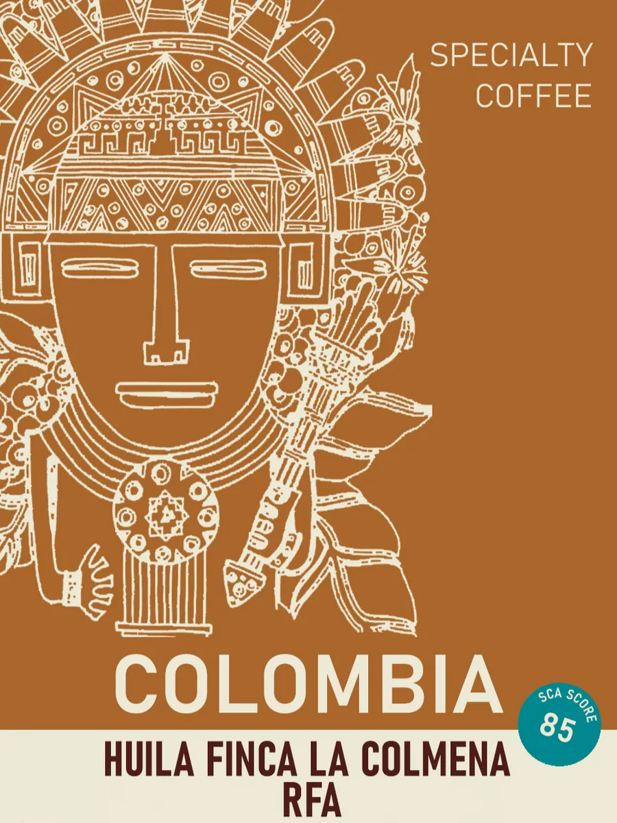 colombia – huila finca la colmena rfa - colombia coffee by torrefazione adriatica f.lli bertini roma