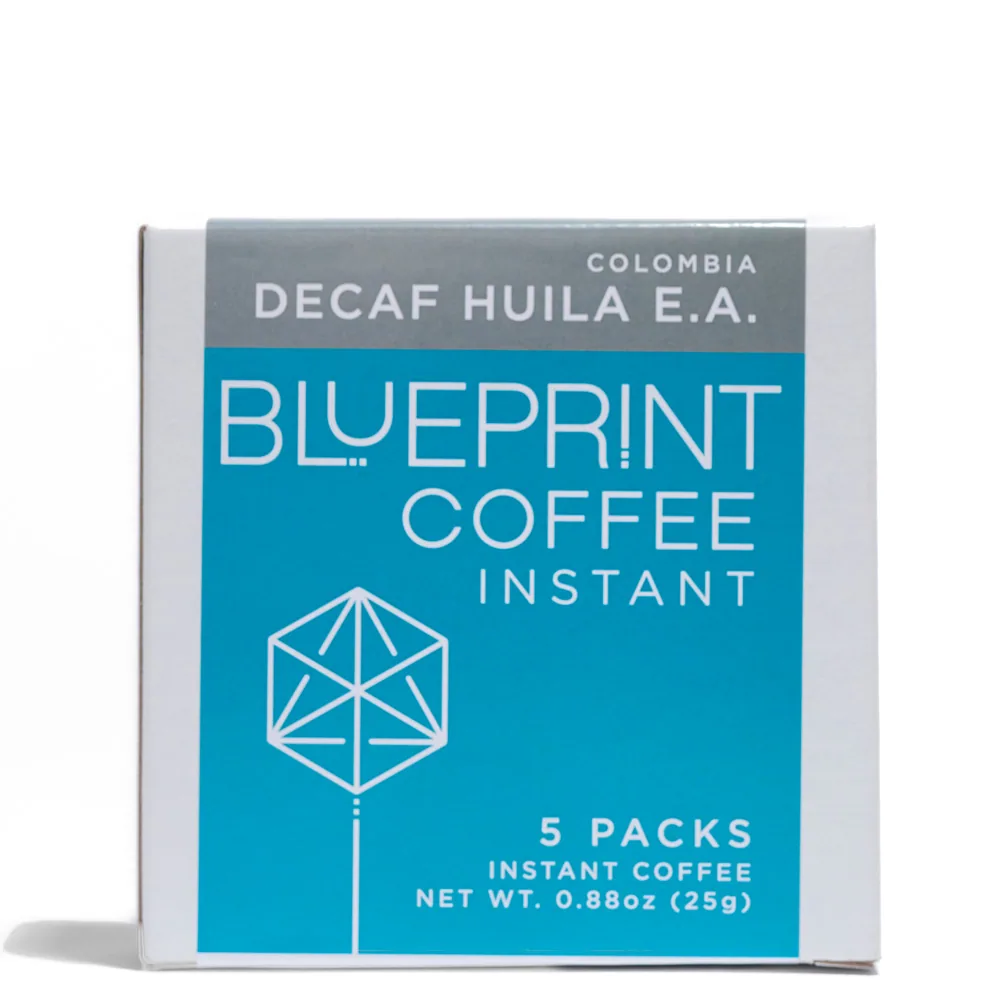 decaf huila ea, colombia – instant coffee coffee by blueprint coffee - watson
