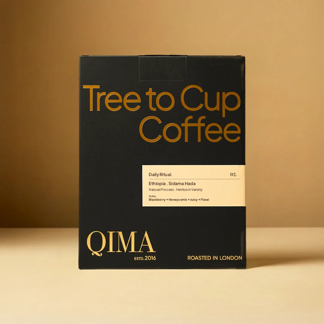 ethiopia . sidama hada natural coffee by qima cafe