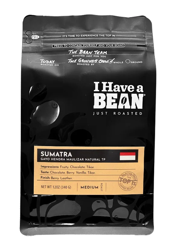 sumatra - gayo - hendra maulizar - natural tp coffee by i have a bean