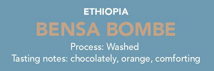 dose - ethiopia, bensa bombe coffee by methodical coffee