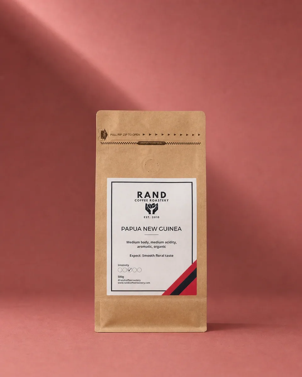papua new guinea coffee by rand coffee roastery