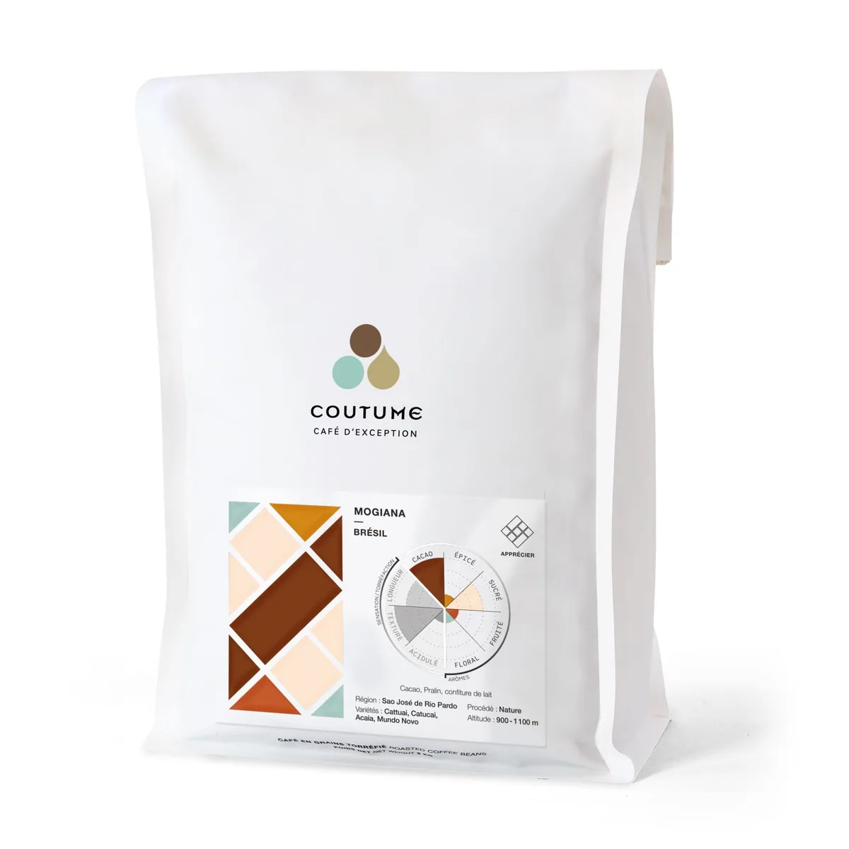 café brésil mogiana 2kg coffee by coutume centre commercial parly 2 | torréfacteur | coffee shop | brunch