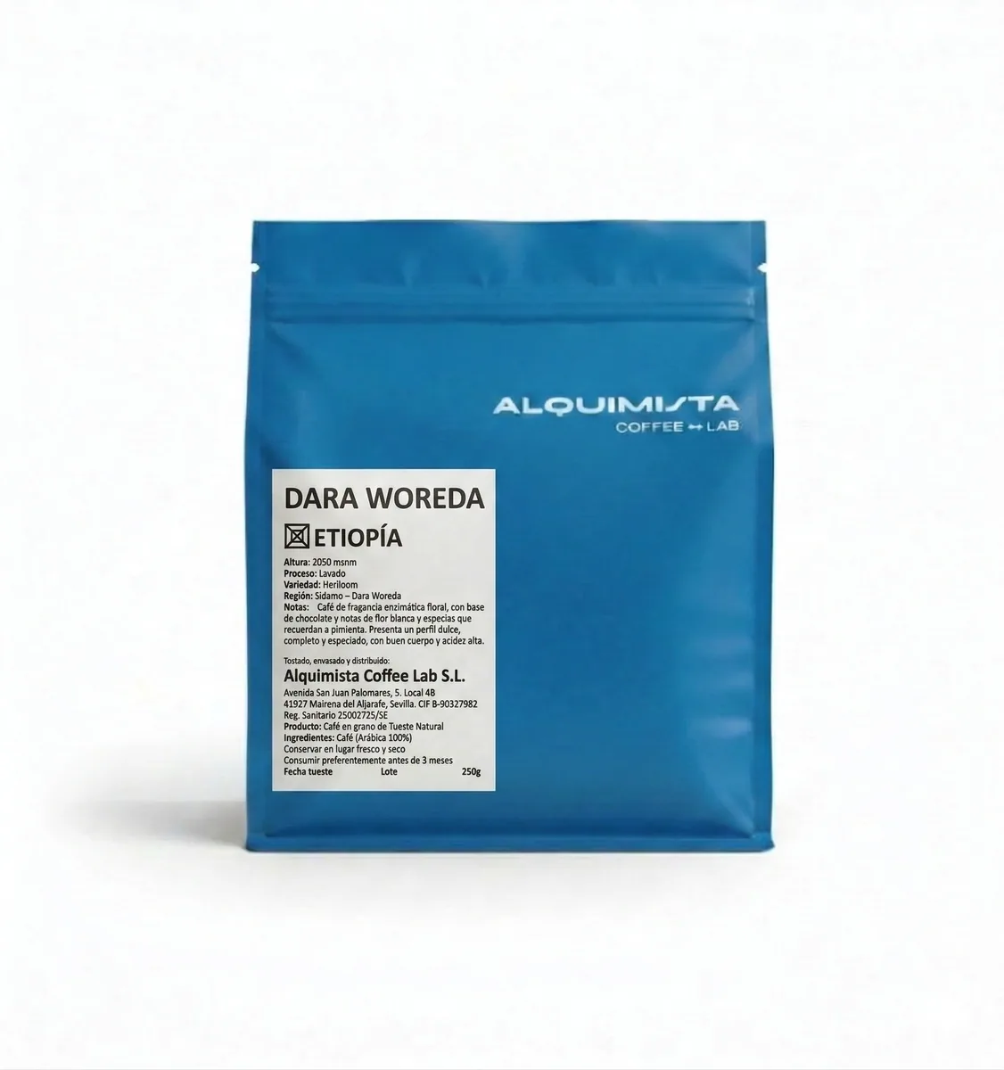 etiopía dara woreda 250g coffee by alquimista coffee lab