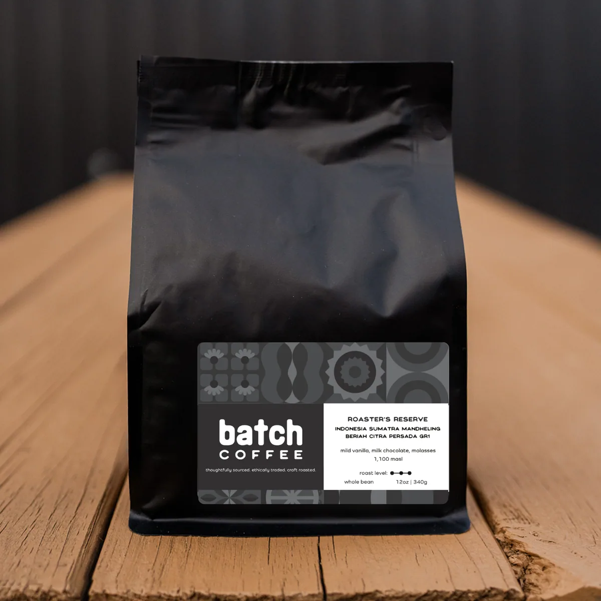 roaster's reserve: indonesia sumatra mandheling, beriah citra persada gr1 coffee by batch coffee