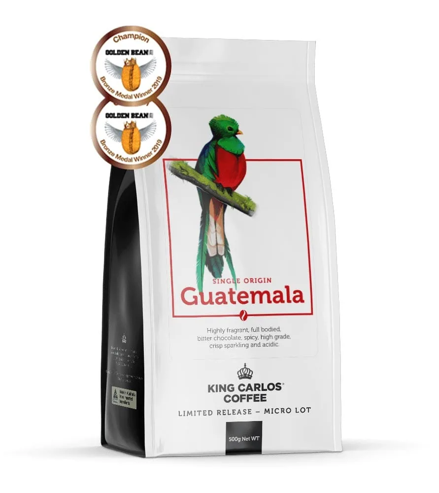 guatemala, single origin coffee coffee by king carlos coffee roasters