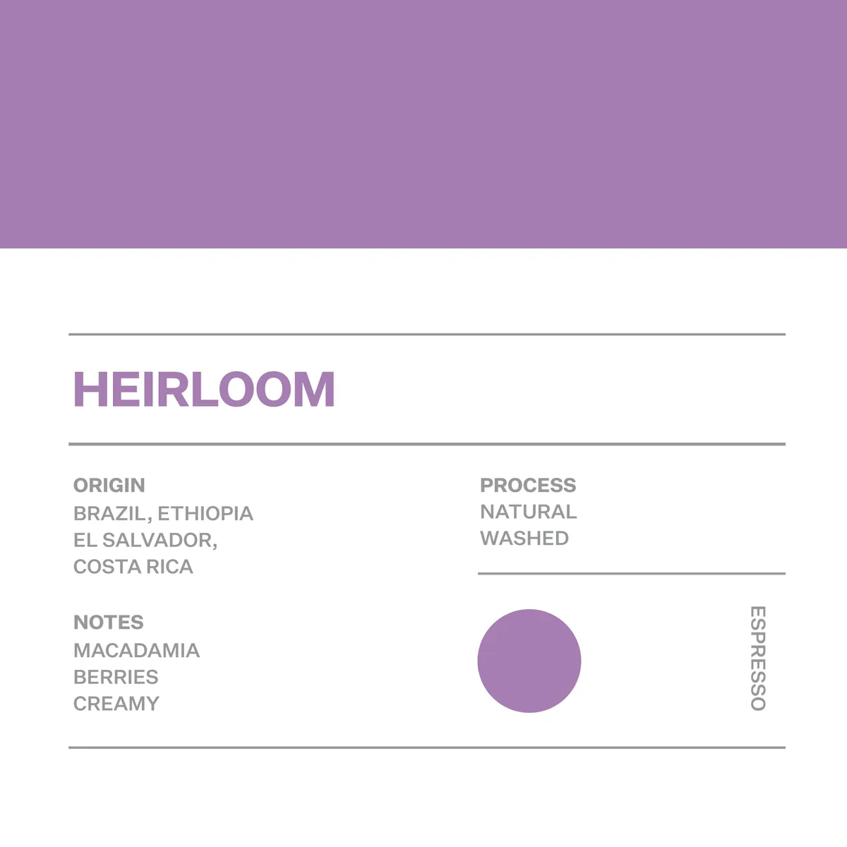heirloom blend coffee by 1645 coffee roasters