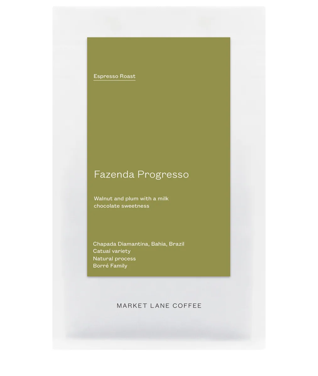 fazenda progresso coffee by market lane coffee - hq & roastery