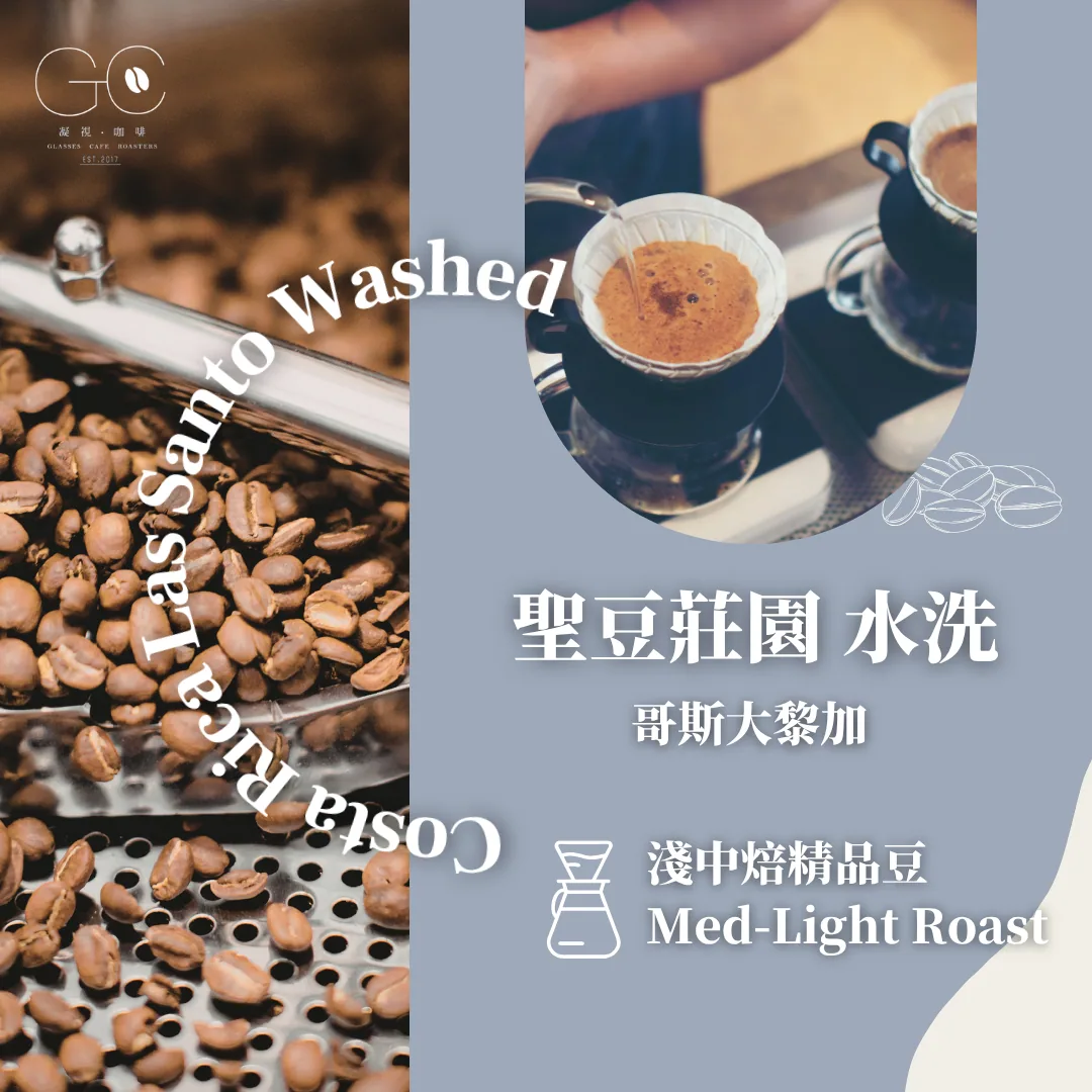 淺中焙|哥斯大黎加 聖豆莊園 水洗 costa rica las santo washed coffee by gazecafe