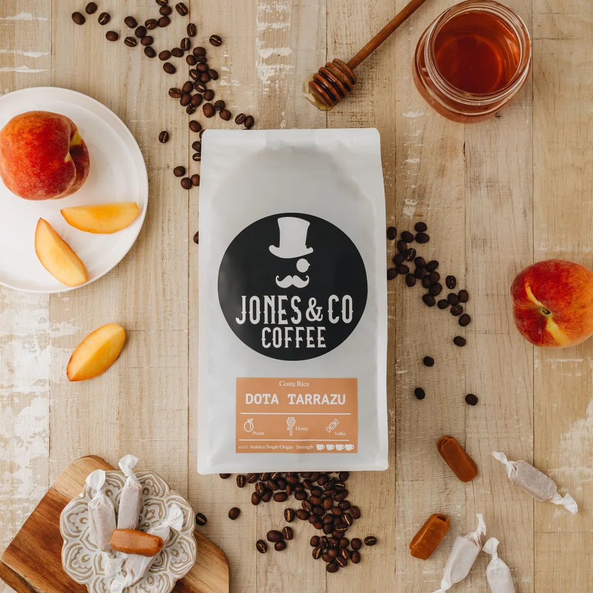 costa rica dota tarrazu coffee by jones & co coffee roasters