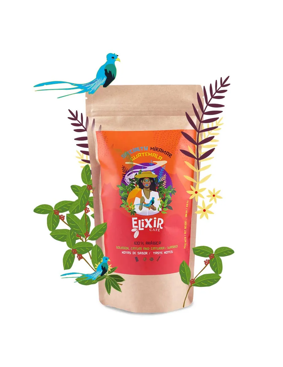specialty miramar coffee - guatemala 250gr - guatemala coffee by elixir café de especialidad - barrio del carmen