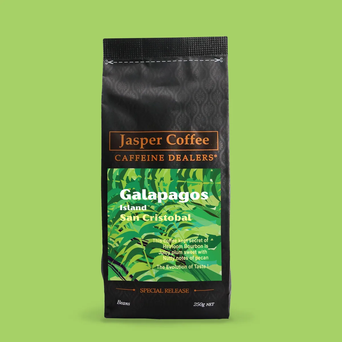 galapagos islands san cristobal coffee by jasper coffee - roaster