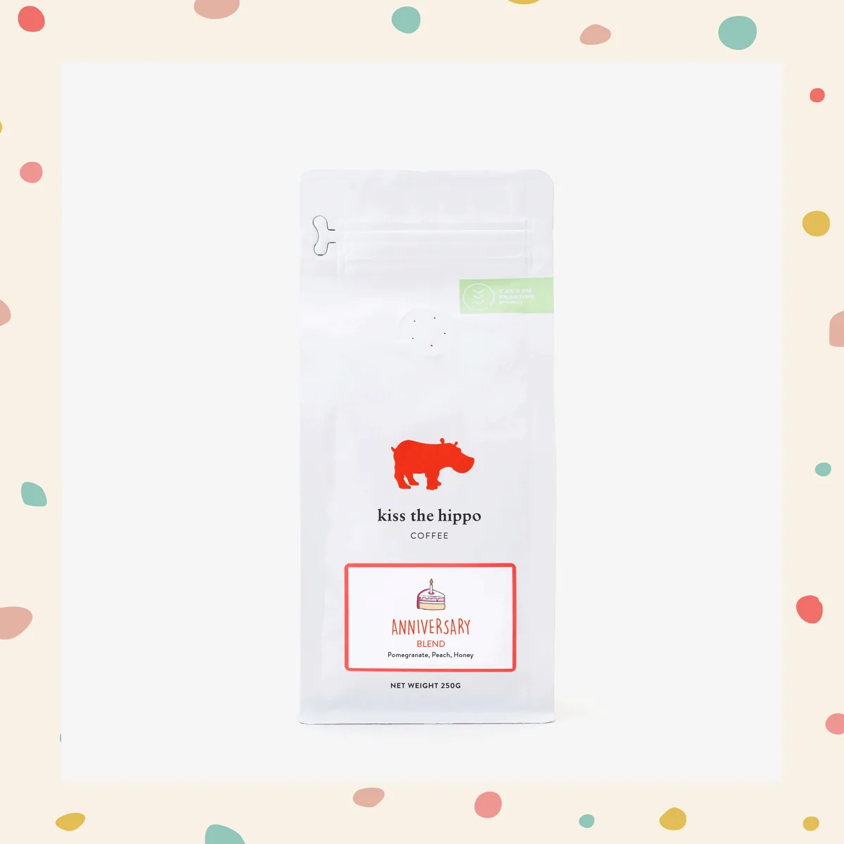 anniversary blend coffee by kiss the hippo roastery limited