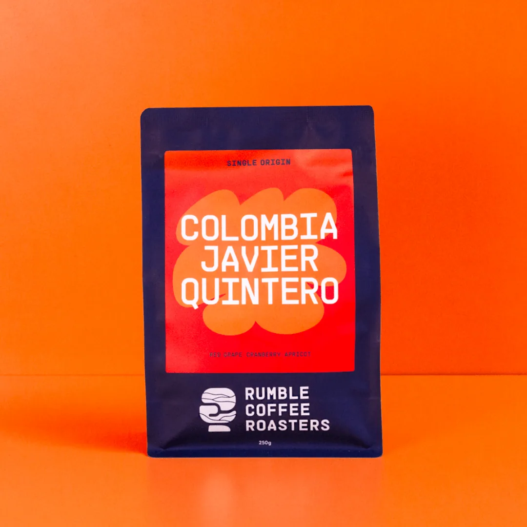 colombia javier quintero filter coffee by rumble coffee roasters - macaulay road espresso bar