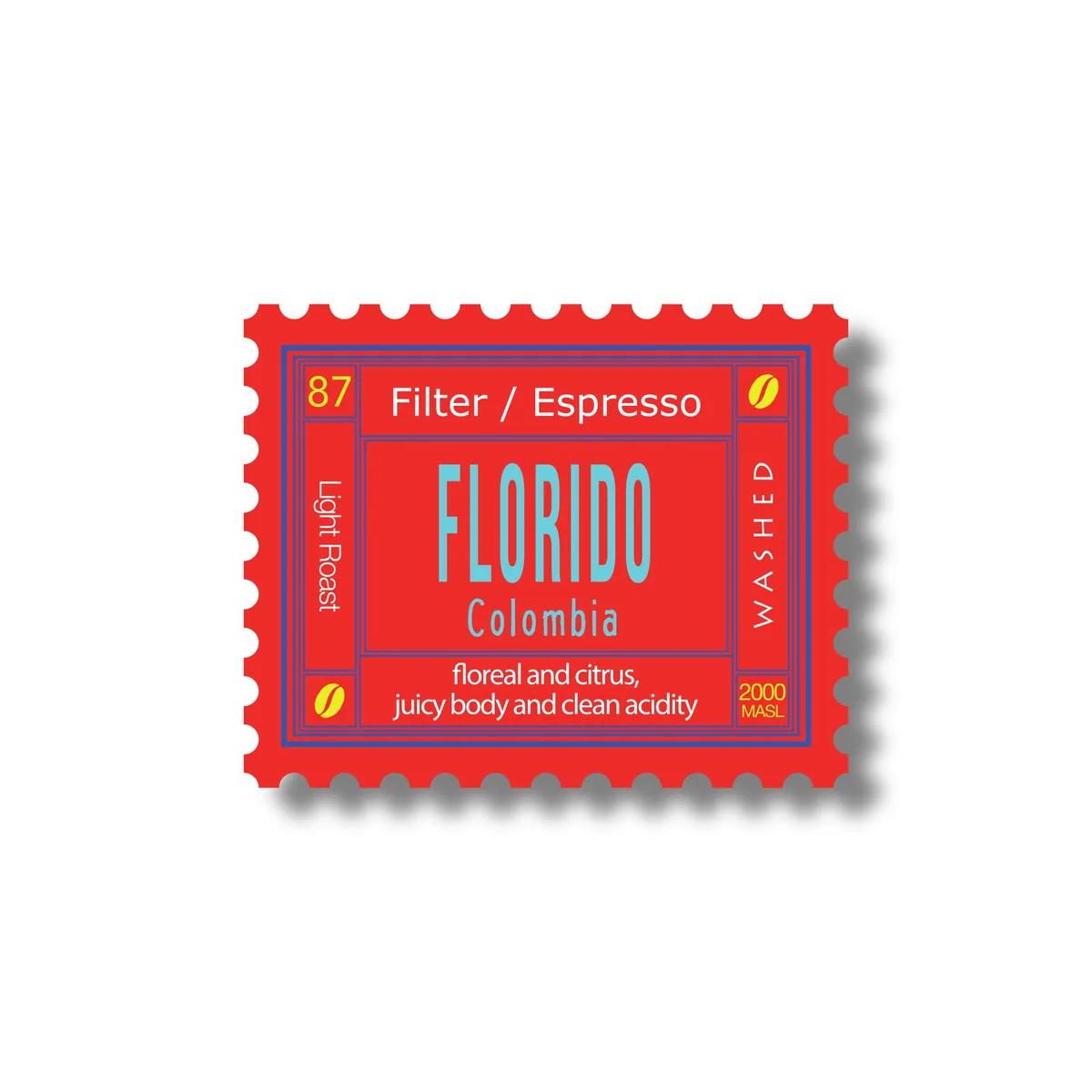 florido colombia geisha 40g coffee by la sosta specialty coffee