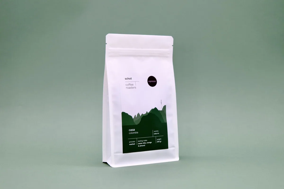 colombia casa coffee by schot coffee roasters