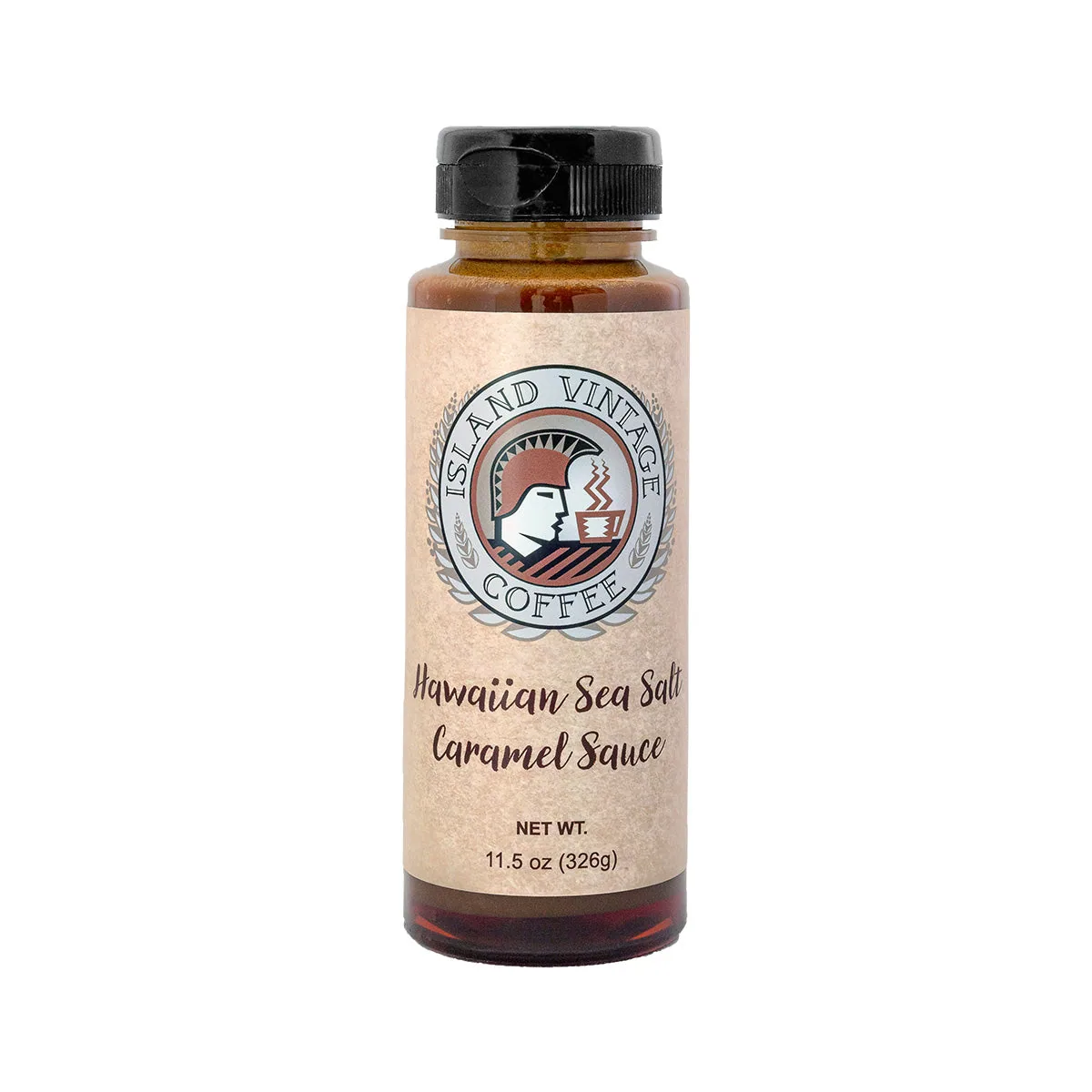 hawaiian sea salt caramel sauce coffee by island vintage coffee