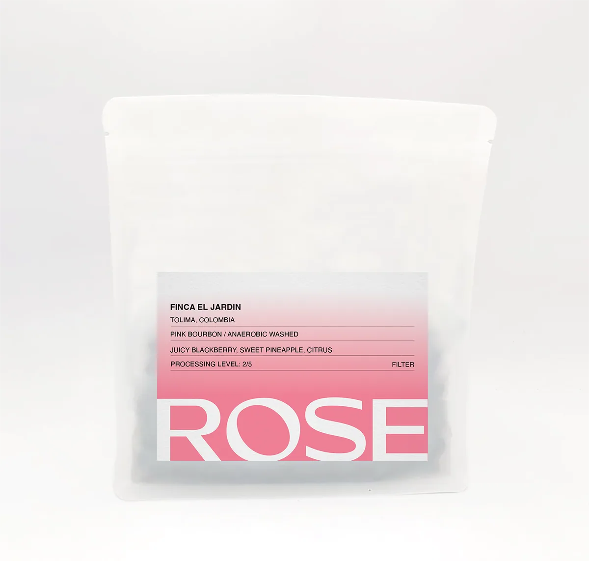 el jardin pink bourbon anaerobic washed - colombia coffee by rose