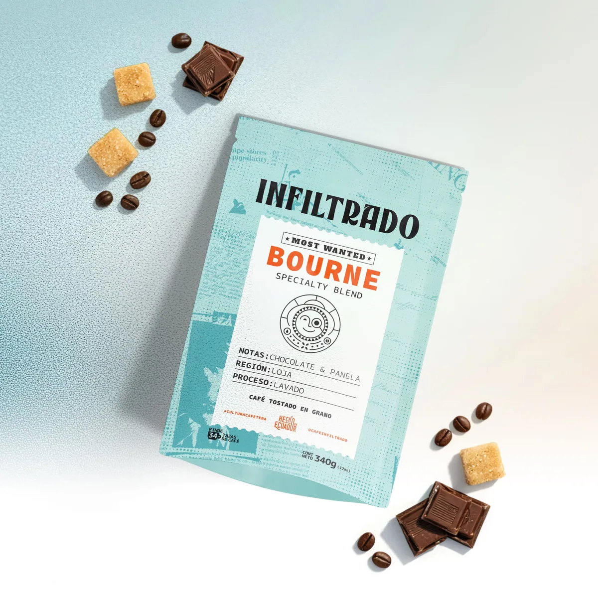 bourne - ecuador coffee by café infiltrado | café de especialidad