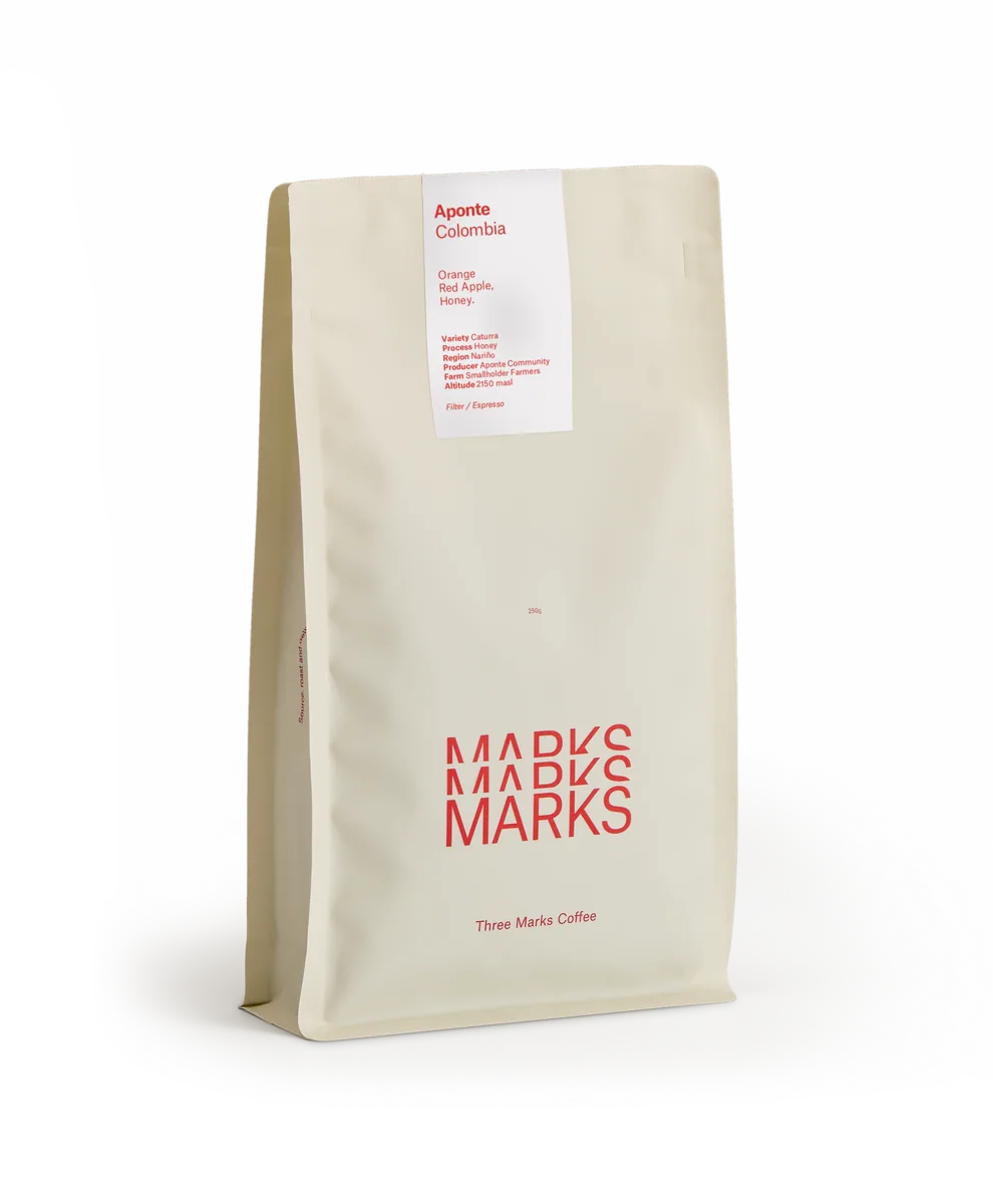 aponte - colombia coffee by three marks coffee