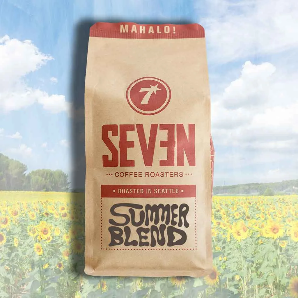 summer blend coffee by seven coffee roasters market & cafe