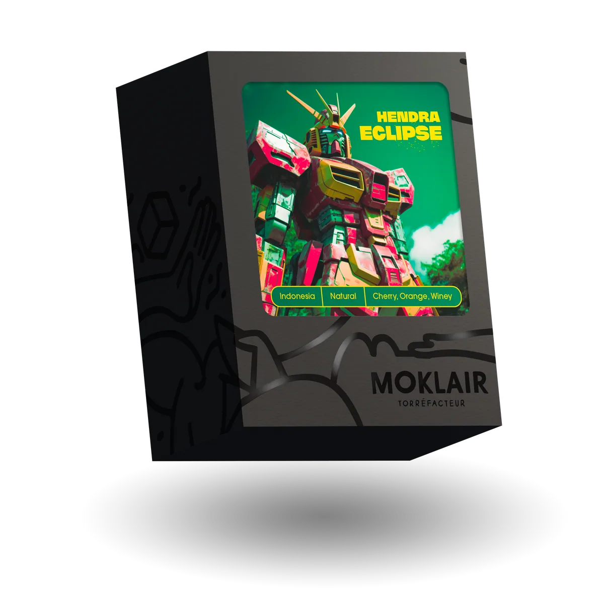 hendra eclipse - indonesia + sumatra coffee by moklair