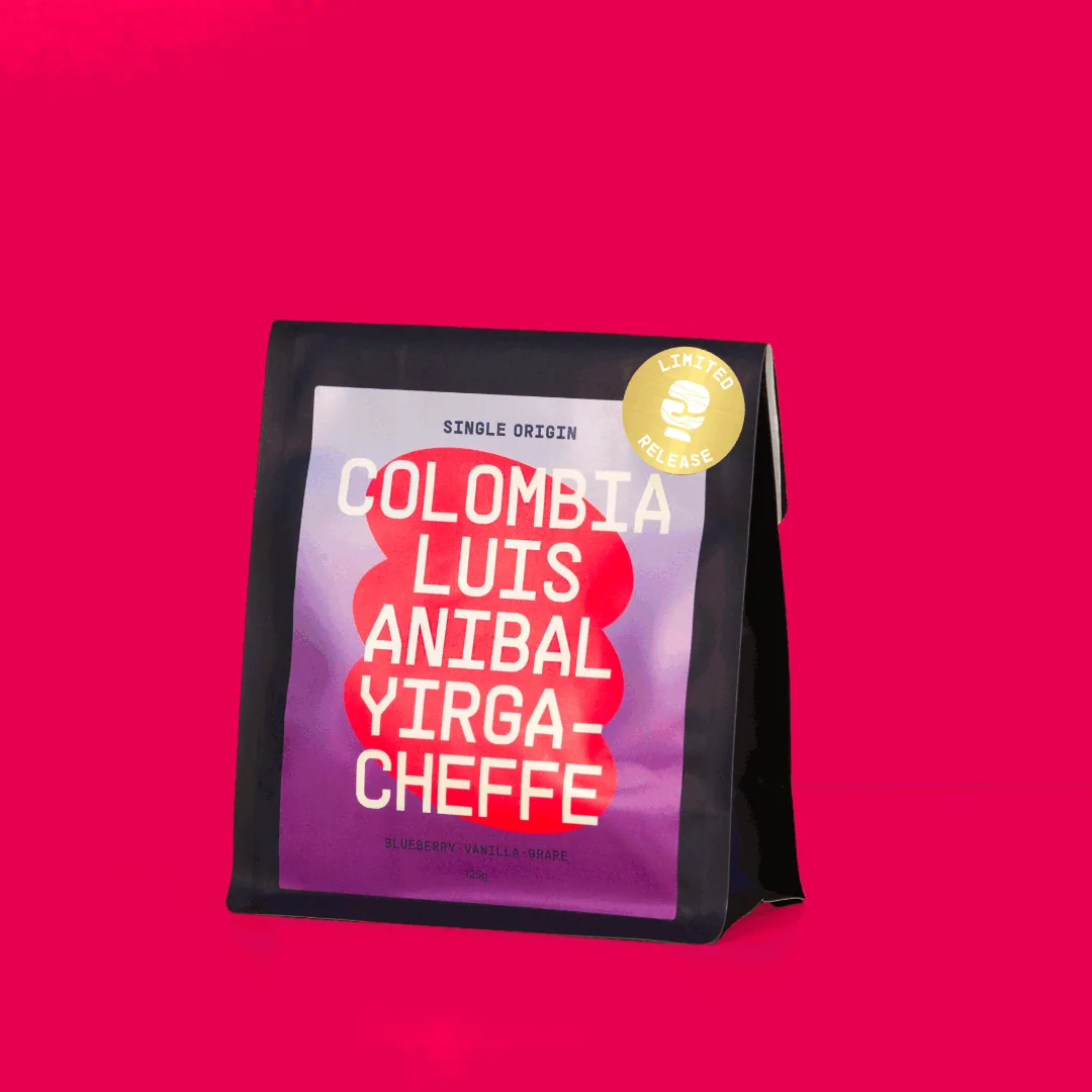 colombia luis anibal yirgacheffe filter - special release coffee by rumble coffee roasters - macaulay road espresso bar