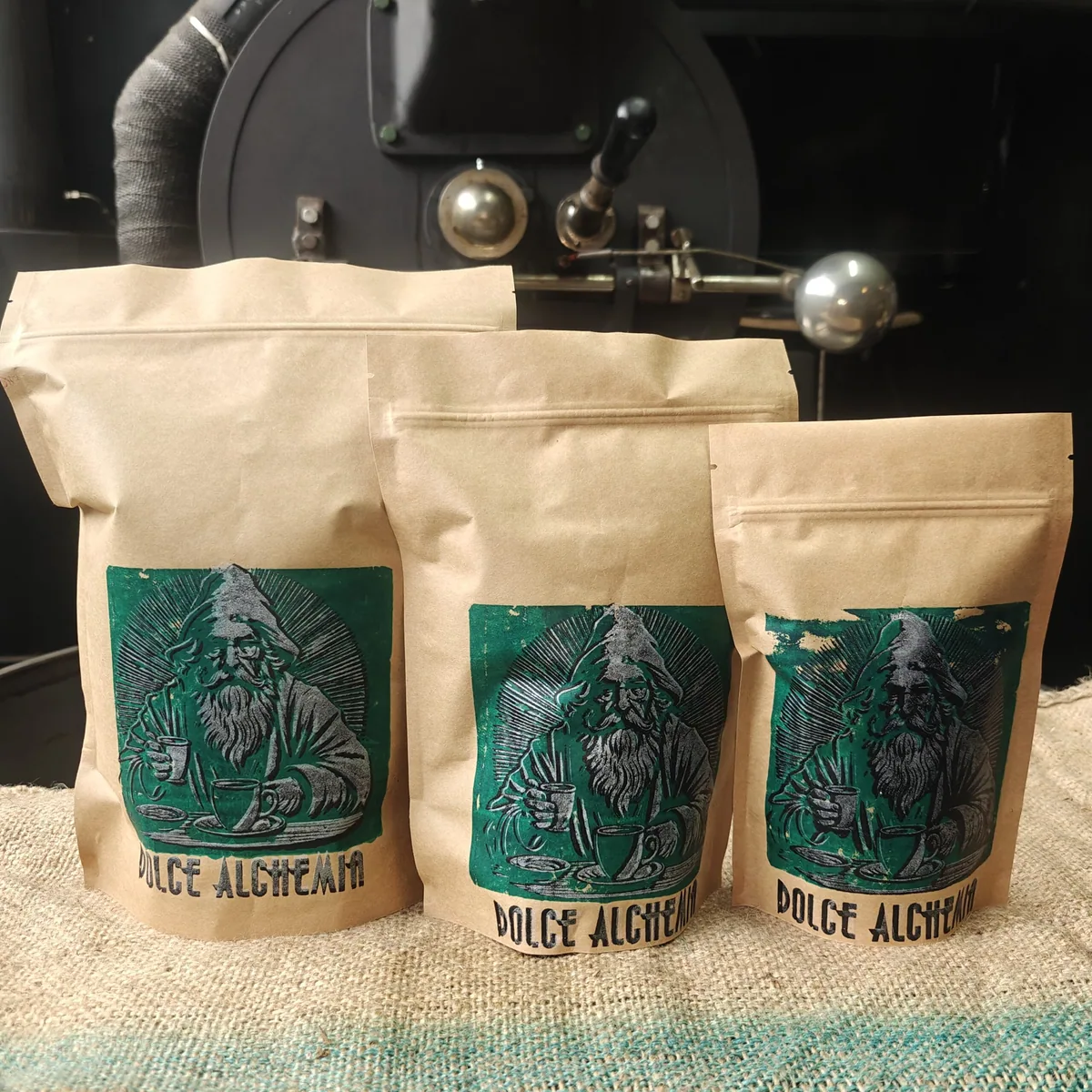 super light roast, natural process java coffee by dolce alchemia coffee roasters