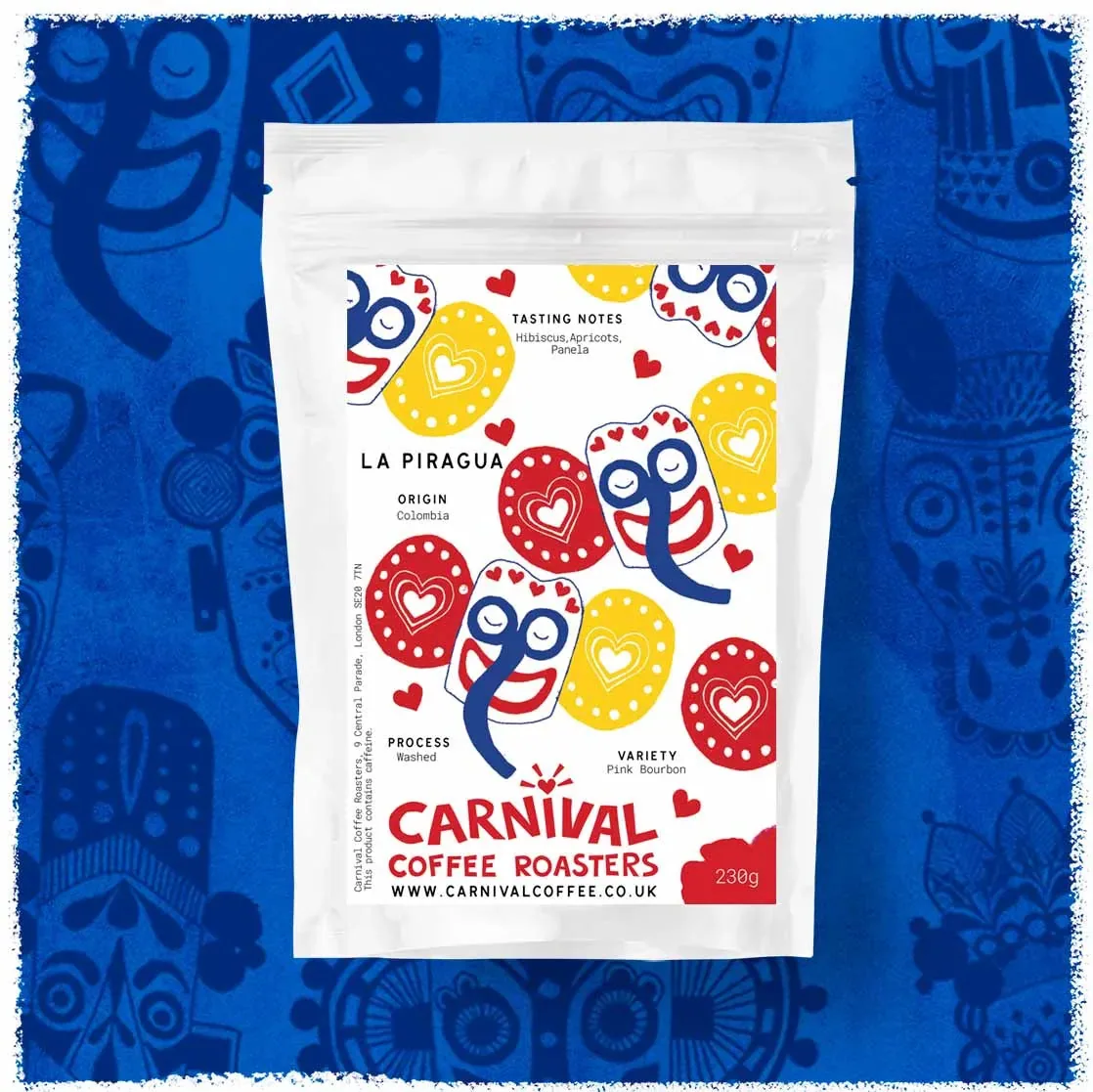 filter - la piragua, colombia - hibiscus - apricots - panela coffee by carnival coffee roasters