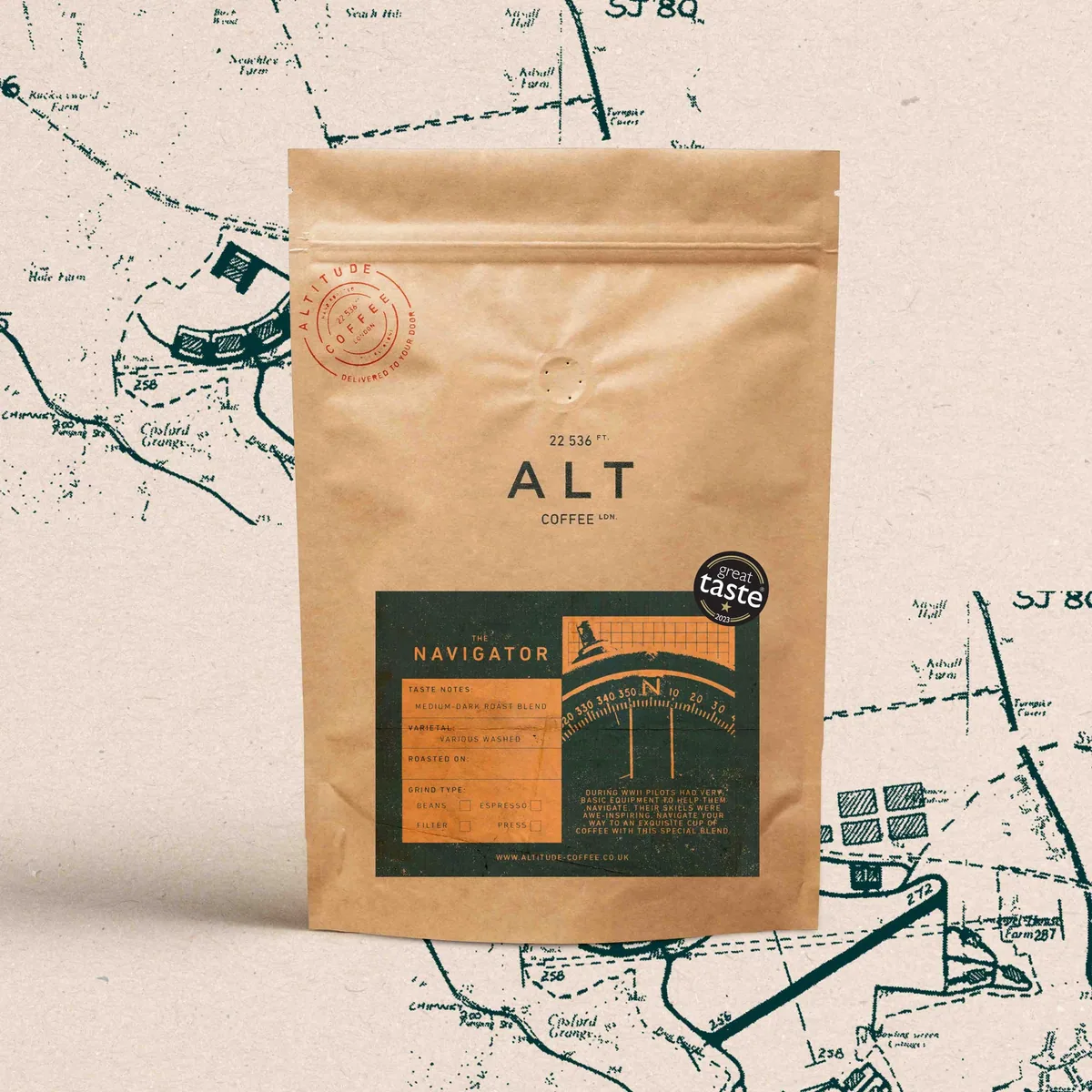 the navigator blend coffee by altitude coffee london