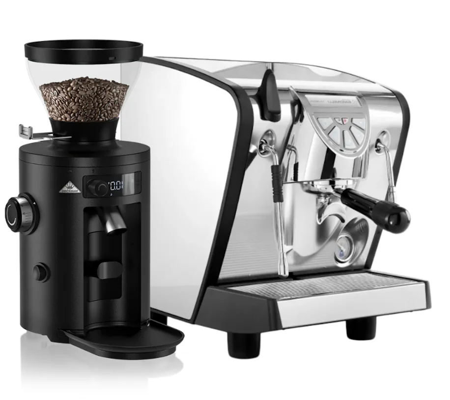 startup espresso package musica lux + mahlkoenig x54 coffee by kilted coffee