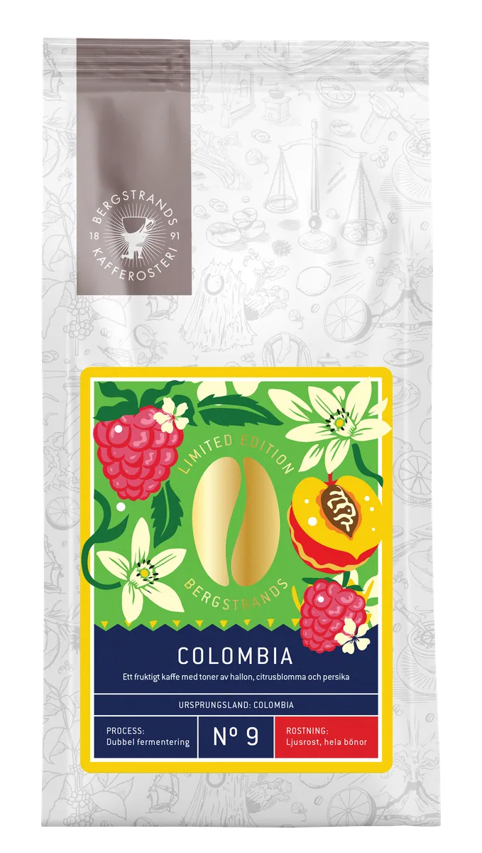 limited edition: colombia coffee by bergstrands kafferosteri