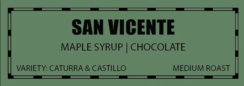 san vicente coffee by la mulita coffee