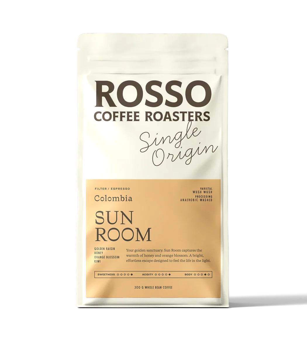 sun room / colombia 300g coffee by rosso coffee roasters - ramsay