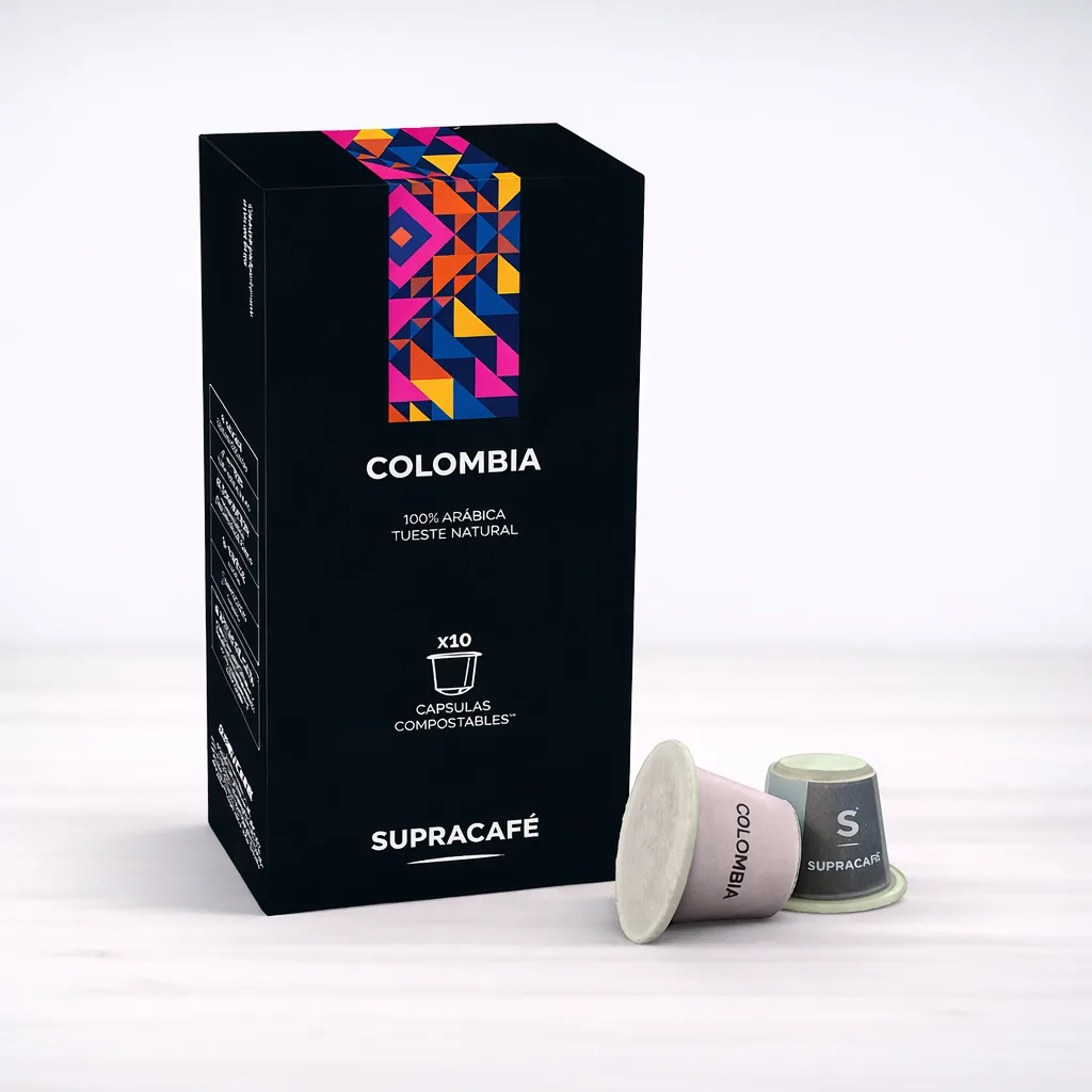 cápsulas colombia cauca · compostables - colombia coffee by supracafé s.a.