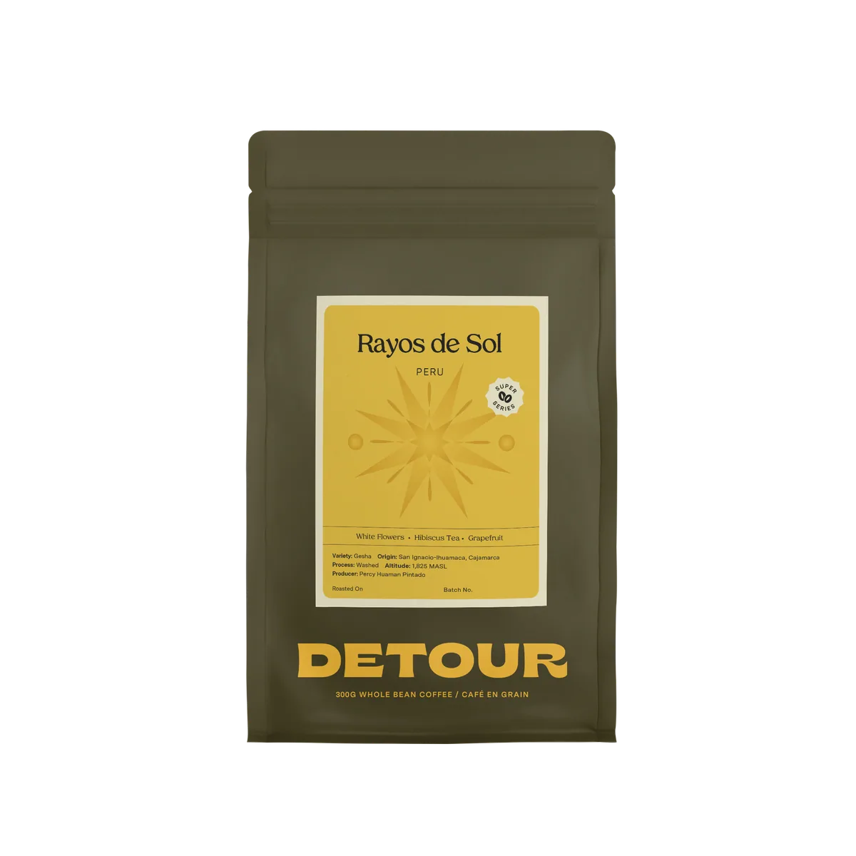 peru rayos de sol gesha | superbrew - peru coffee by detour coffee roasters