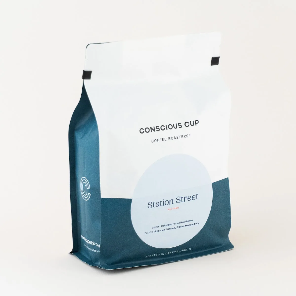 station street blend coffee by conscious cup coffee roasters - crystal lake
