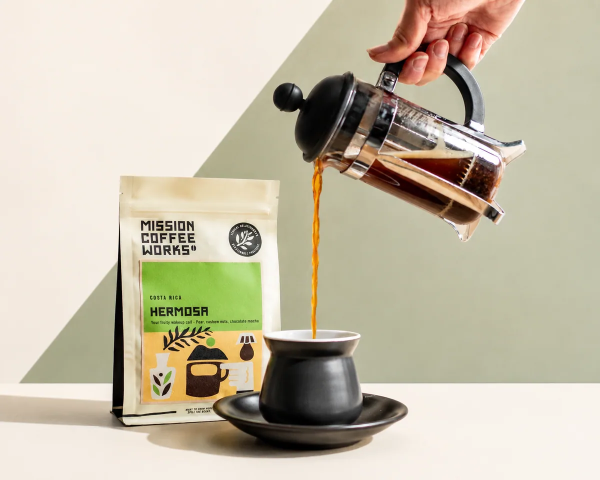 hermosa, costa rica coffee by mission coffee works
