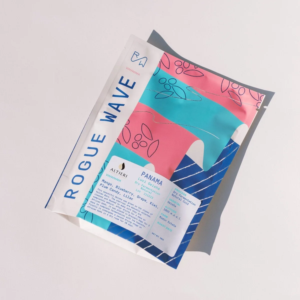 panama - altieri luci geisha | dry natural - 100g - archived - panama coffee by rogue wave coffee
