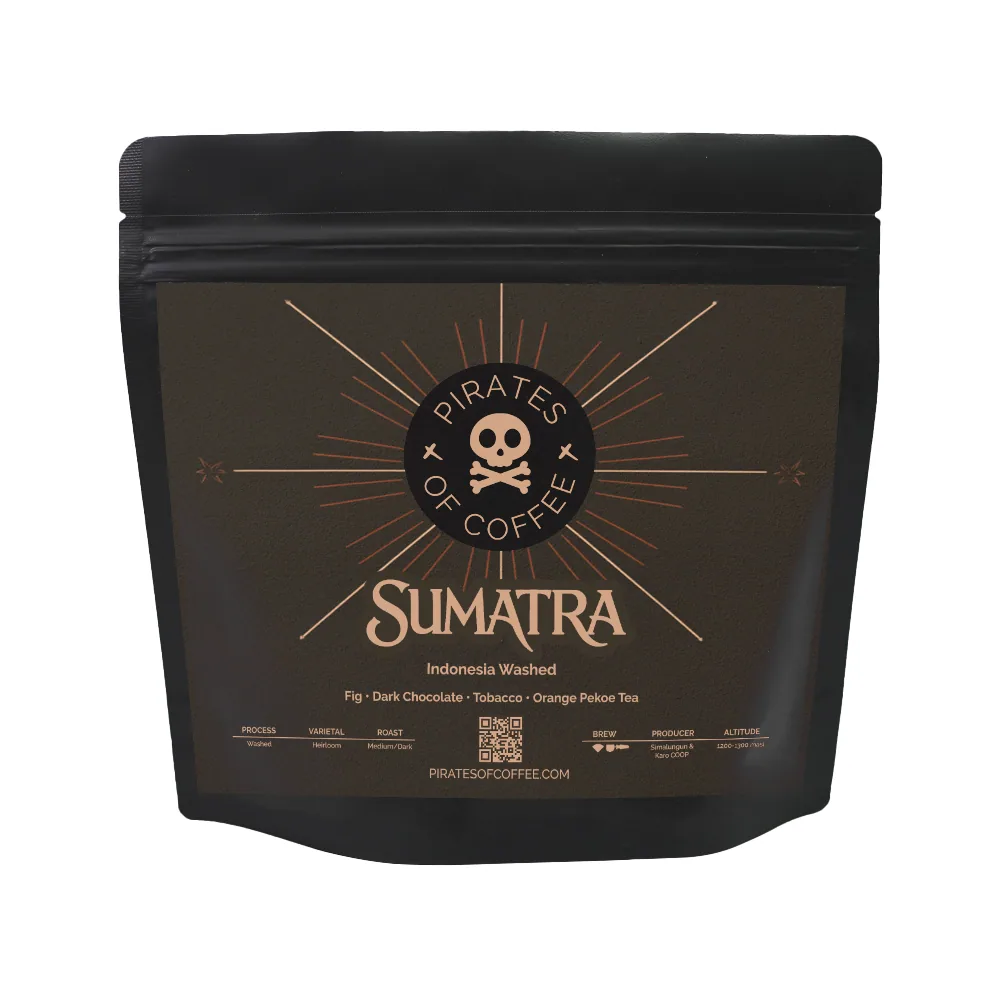 sumatra: indonesia washed coffee by pirates of coffee