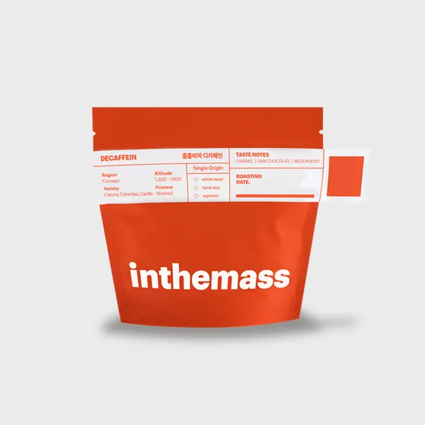 #55 콜롬비아 디카페인 60g - colombia coffee by inthemass