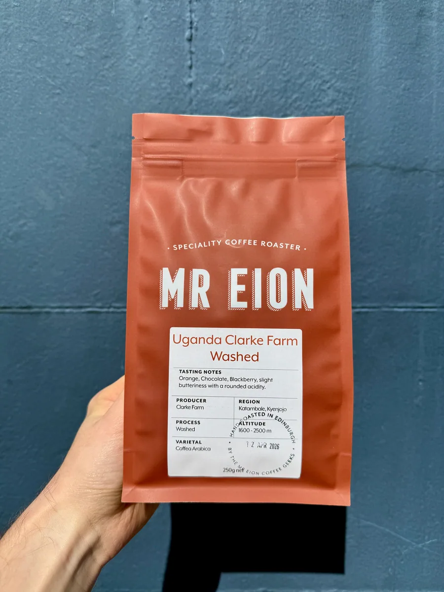 uganda clarke farm washed coffee by mr eion coffee roaster