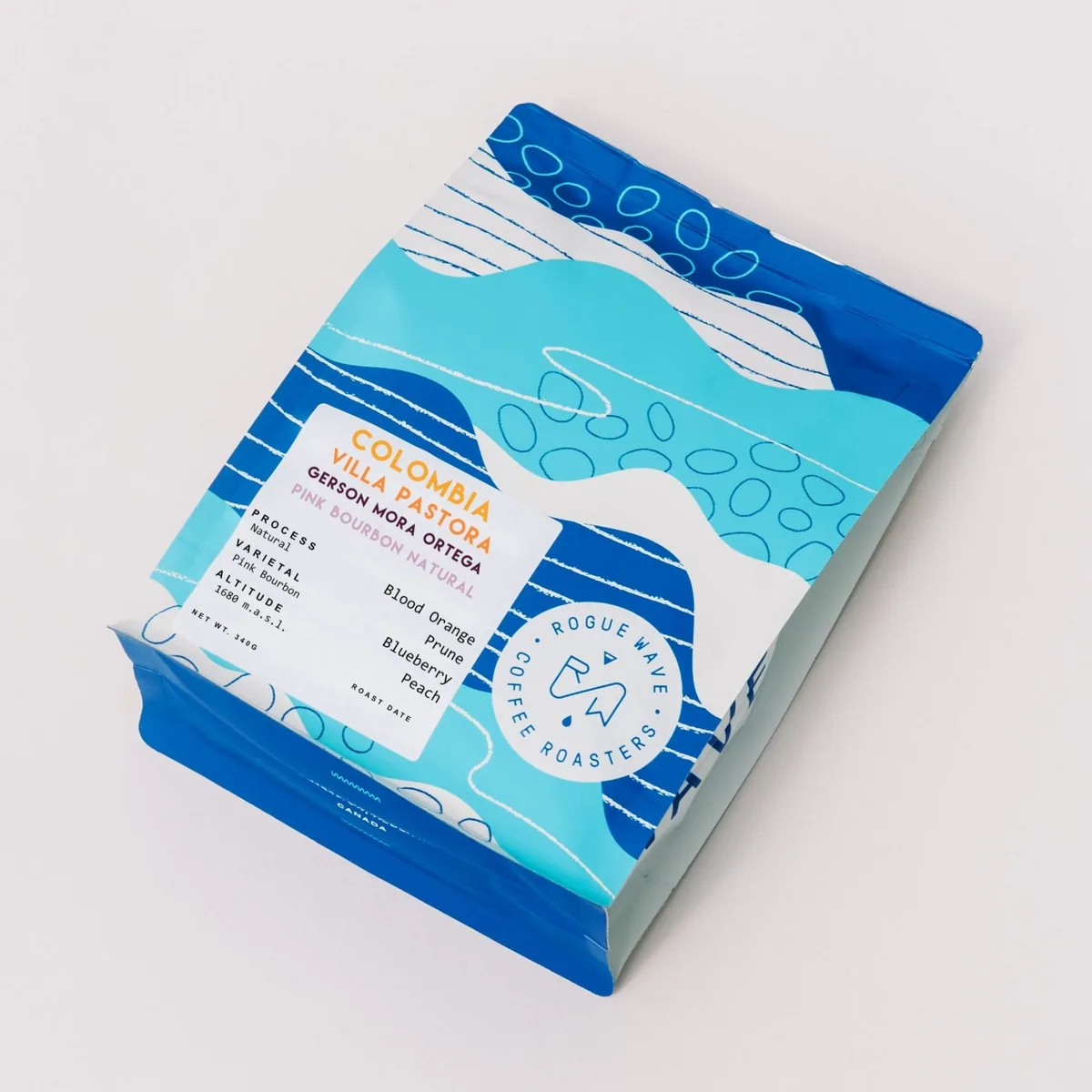 colombia - villa pastora | pink bourbon natural - archived - colombia coffee by rogue wave coffee