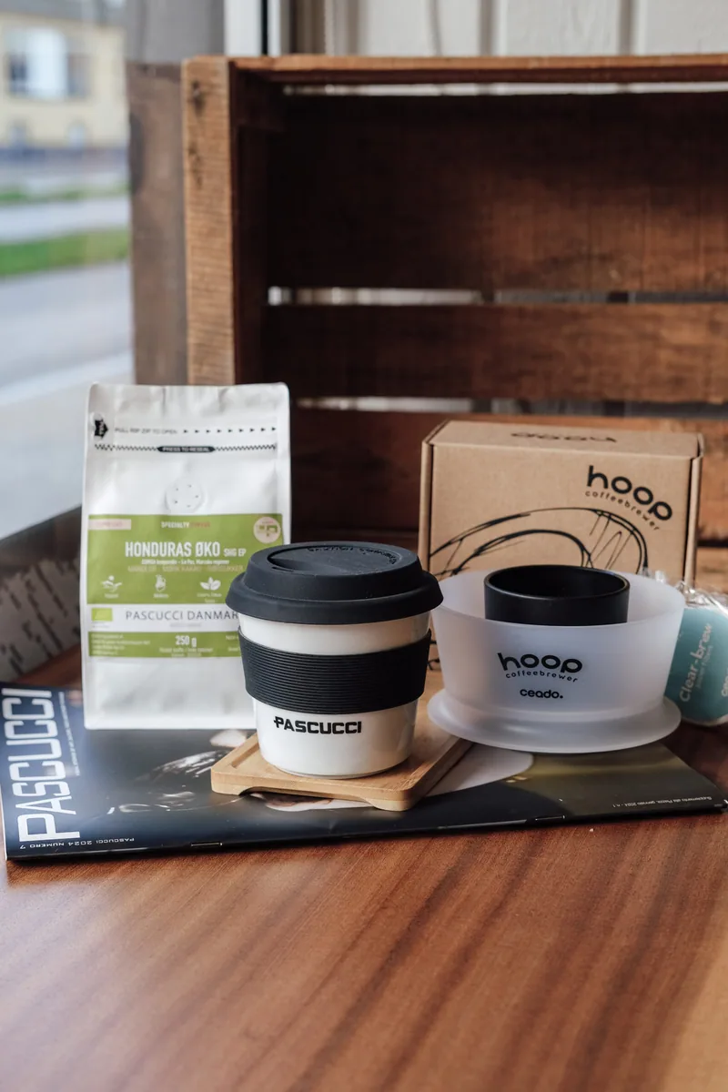 ceado hoop + friskristet honduras øko + pascucci to go porcelænskop - honduras coffee by caffe pascucci // pascucci danmark