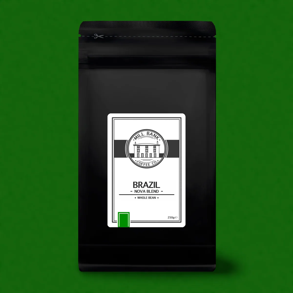 brazil nova blend coffee by mill bank coffee co.