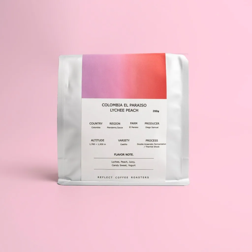 리플렉트커피 콜롬비아 엘파라이소 리치피치 200g coffee by reflect coffee roasters