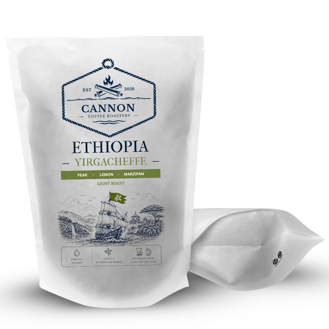 ethiopia konga yirgacheffe coffee by cannon coffee roasters