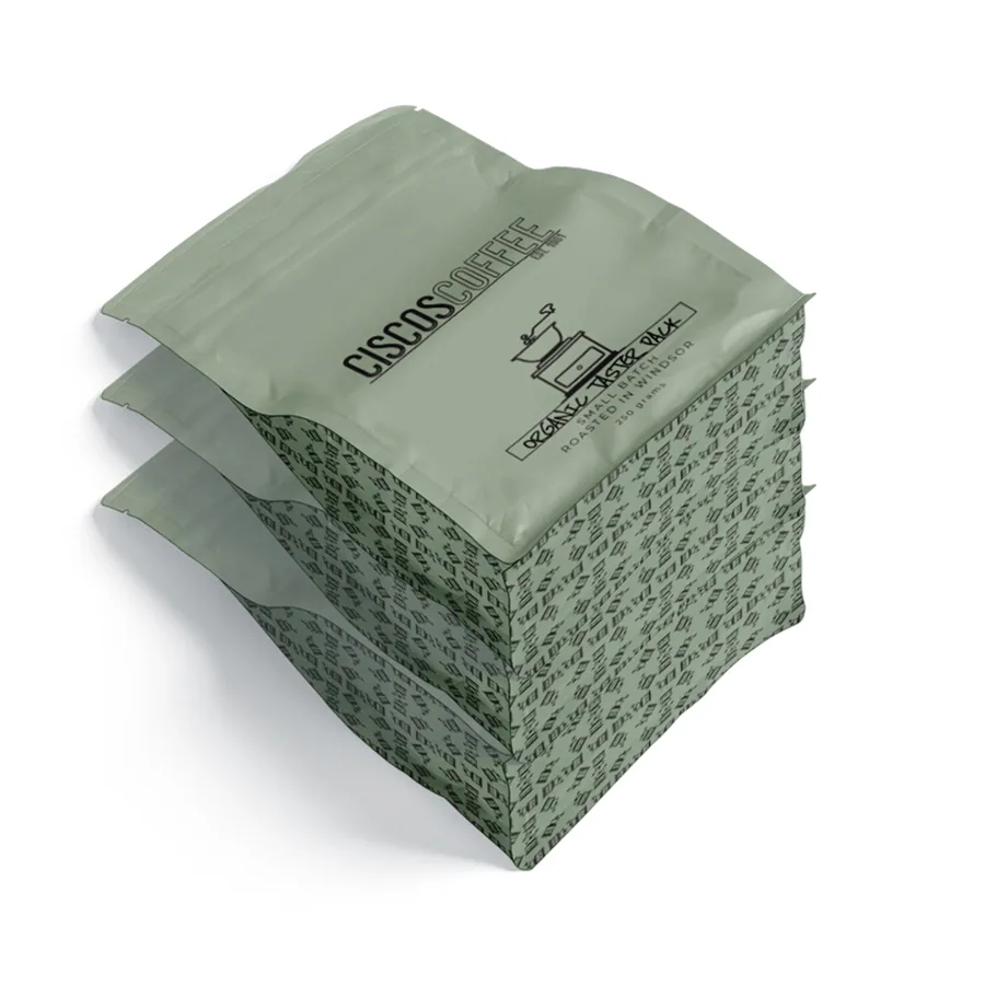 organic taster pack | 3x250gm coffee by ciscos coffee